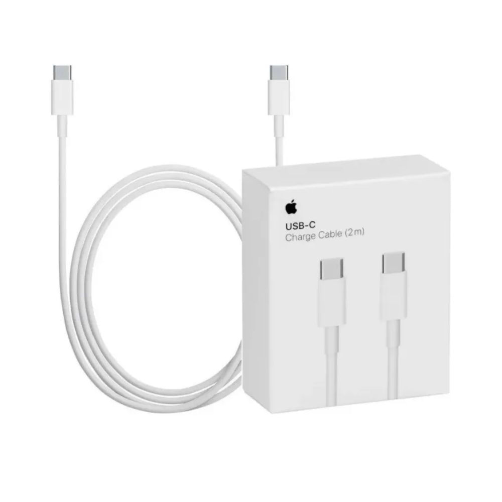 Cable para iphone Usb-c Apple 2 metros Original Blanco