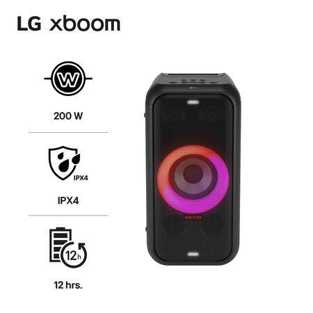 Parlante LG xboom XL5T 200W Bluetooth IPX4 (2025)
