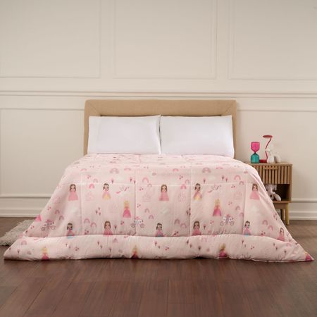 Edredon Pv26 Micro Promo Unicornios 1.5 Plazas.