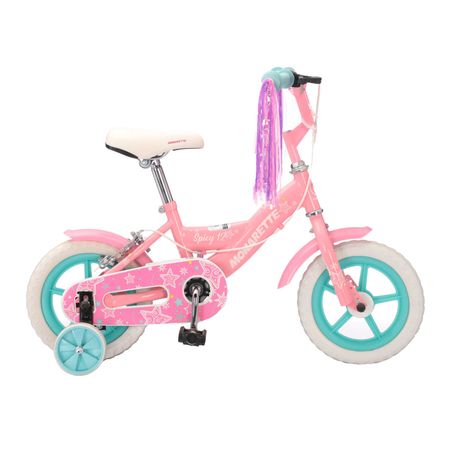 Bicicleta Monarette Niña Spicy Aro 12 Magenta Pop Pop