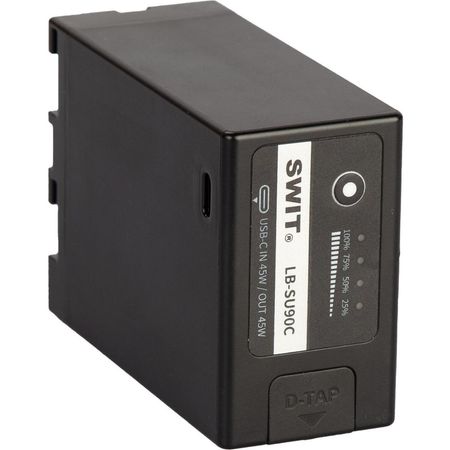 Batería SWIT 90Wh/14.4V para Sony BP-U Series con D-Tap y USB-C - Compatible con PXW-FS5/FS7, PXW-FX 1716940-REG