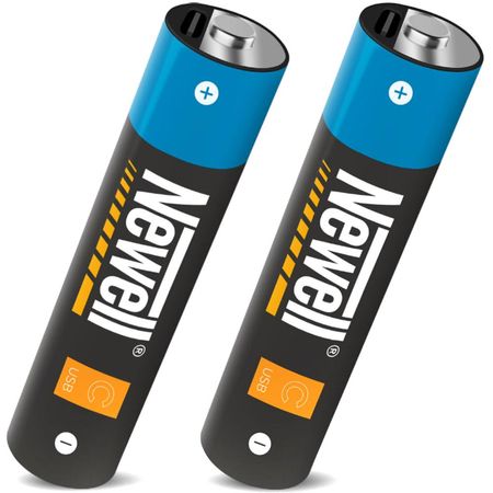 Batería Recargable Newell AA USB-C 1550 mAh (Paquete de 2) - 1.5V, Resistente a la Autodescarga, Sis 1835710-REG