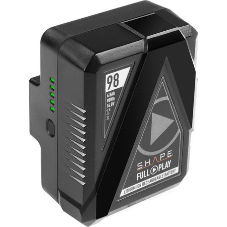 Batería SH Full Play Gold Mount 98Wh Li-Ion con Puertos D-Tap y USB, Soporta 12A, Indicador LED y 1402285-REG