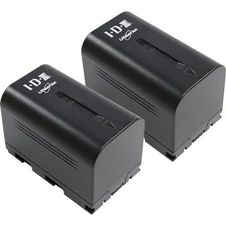 Batería de Litio-Ion JVC SSL-JVC50 7.4V para Cámaras JVC (Paquete de 2) - Compacta, 37Wh, 4900mAh, C 1834801-REG