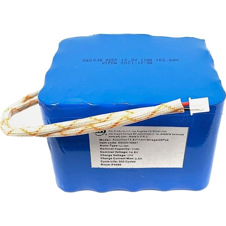 Batería de Repuesto American DJ para Mirage Q6 IP - Accesorio Diseñado Específicamente para Q6 IP 1736446-REG