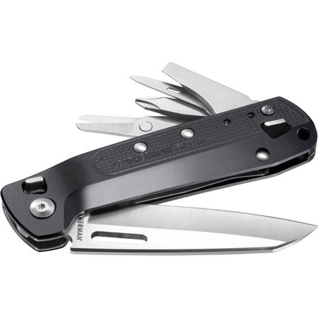 Cuchillo Multi-Herramienta Leatherman FREE K4 (Slate, Empaque Clamshell) - 9 Herramientas, Sistema d 1527334-REG