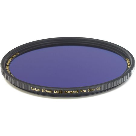 Filtro de Lente Infrarrojo Kolari Vision Pro Gen 3 (665nm, 67mm) - Vidrio IR de Alta Transmisión, Re 1776270-REG