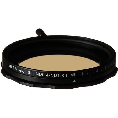 Filtro de Densidad Neutra Variable SLR Magic 52mm 0.4 a 1.8 (1.3 a 6 Pasos) con Anillo de Bloqueo de 1195995-REG