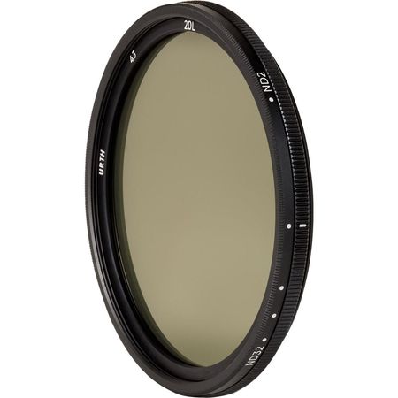 Filtro de Lente ND Variable Urth 43mm ND2-32 Plus+ (Reducción de Luz de 1 a 5 Pasos) - Vidrio Óptico 1635768-REG