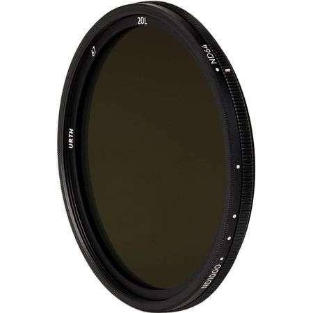 Filtro de Lente ND Variable Urth 77mm ND64-1000 Plus+ (Reducción de Luz de 6 a 10 Pasos) con Vidrio 1635889-REG