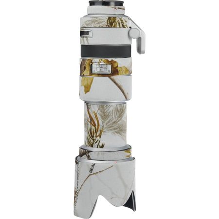 Funda LensCoat para el objetivo Sony SAL-70400G 70-400mm f/4.0-5.6 G SSM (Realtree AP Snow) - Neopre 840477-REG