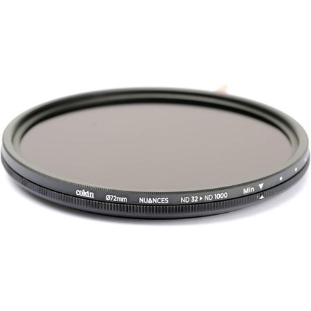 Filtro ND Variable Cokin NUANCES (72mm, 5 a 10 pasos) - Densidad Óptica 0.3 a 2.4, Multicapa 16, Vid 1487127-REG