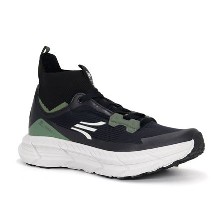 Zapatilla Botin Outdoor Hombre AH24-14Q4 GRIS/VERDE 44