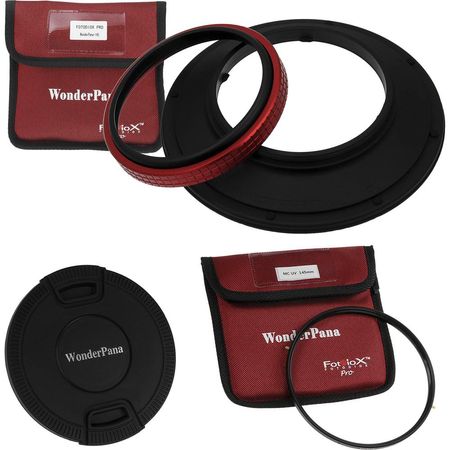 FotodioX WonderPana 145 Unidad Central para Lente Olympus 7-14mm con Filtro UV de 145mm 1483409-REG