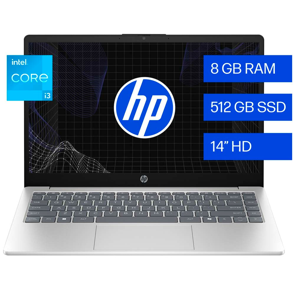 Laptop HP 14-EP0132LA 14"" IntelCore i3-N305 8GB 512GB SSD