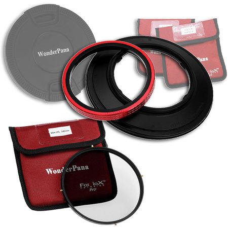 FotodioX WonderPana 145 Unidad Central para Lente Sigma 12-24mm con Filtro Polarizador Circular de 1 1212501-REG