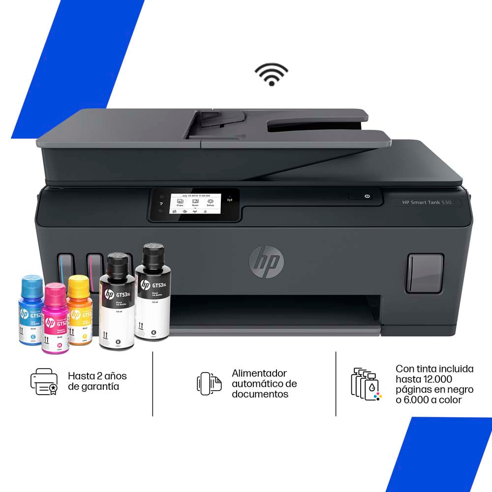 Impresora HP Smart Tank 530 Negro