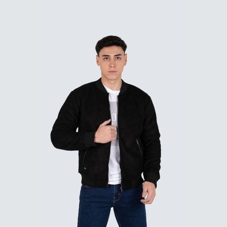 Casaca Moda para Hombre Parada111 Salah Color Negro Talla S