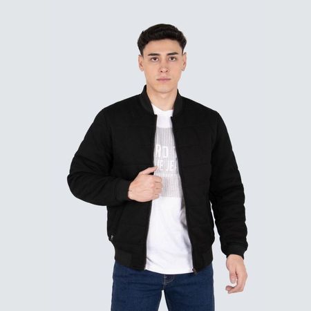 Casaca Moda para Hombre Parada111 Ramos Color Negro Talla M