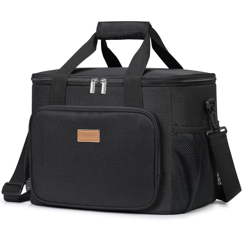 LONCHERA JUMBO DE 24L LIFEWIT | NEGRO