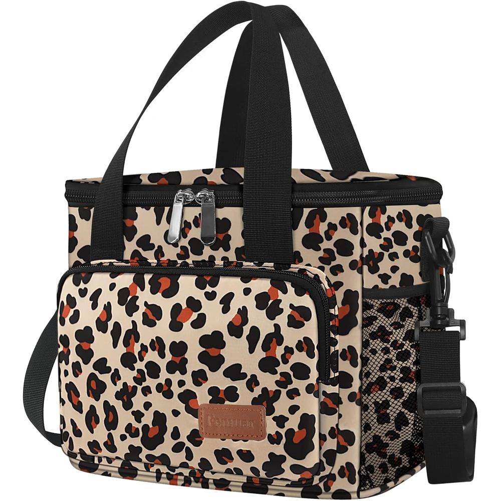 LONCHERA MEDIANA FEMUAR | LEOPARDO