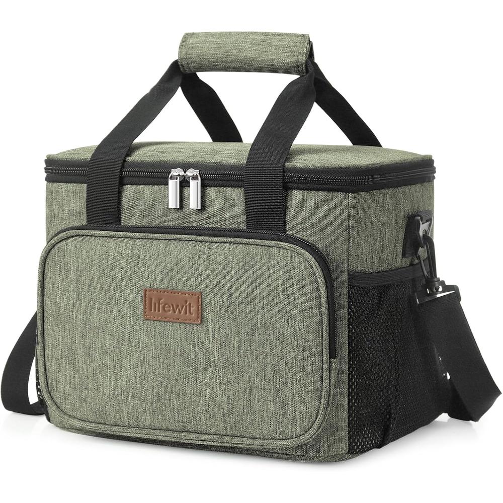 LONCHERA GRANDE DE 15L LIFEWIT | VERDE OSCURO