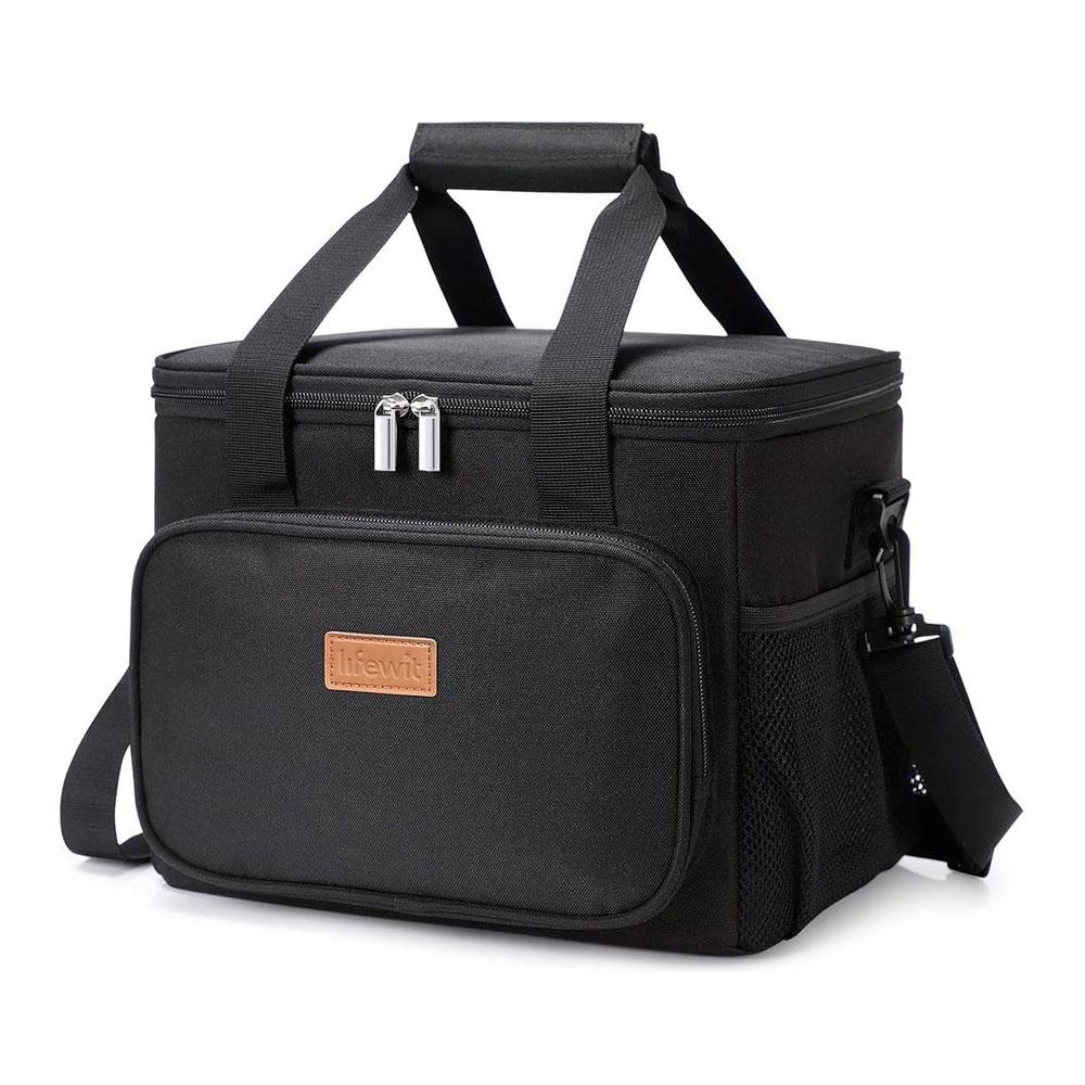LONCHERA JUMBO DE 24L LIFEWIT | GRIS OSCURO