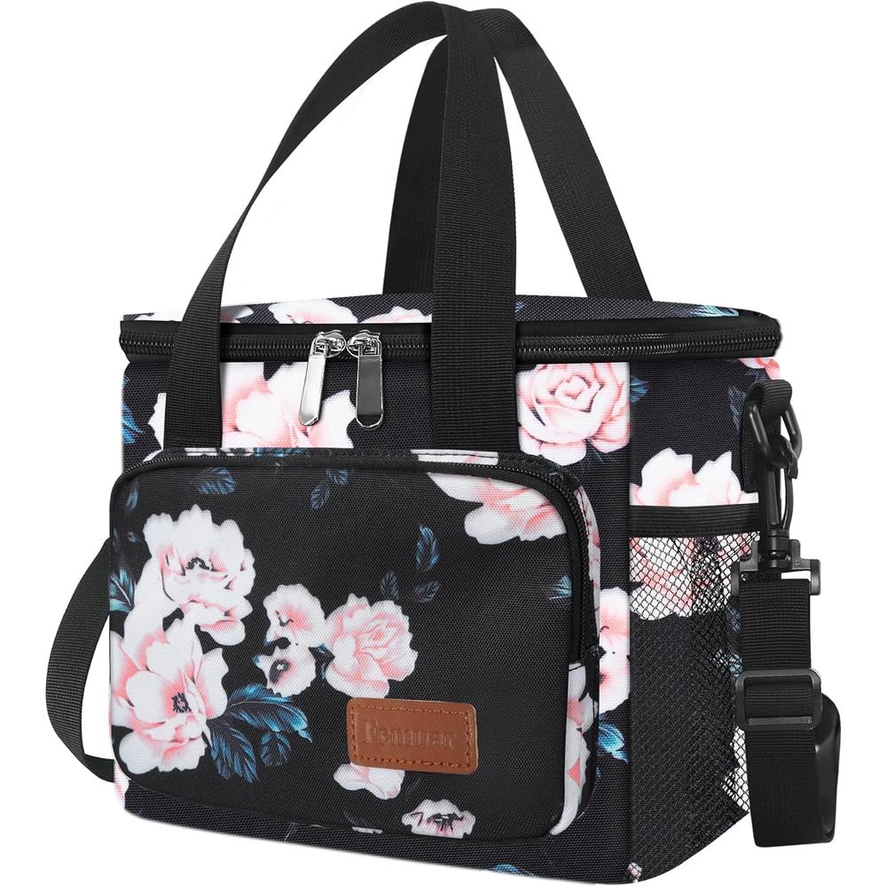 LONCHERA MEDIANA FEMUAR | PINK FLOWER