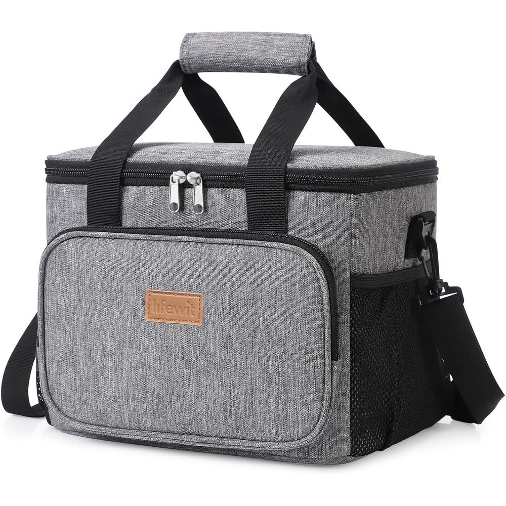LONCHERA GRANDE DE 15L LIFEWIT | GRIS