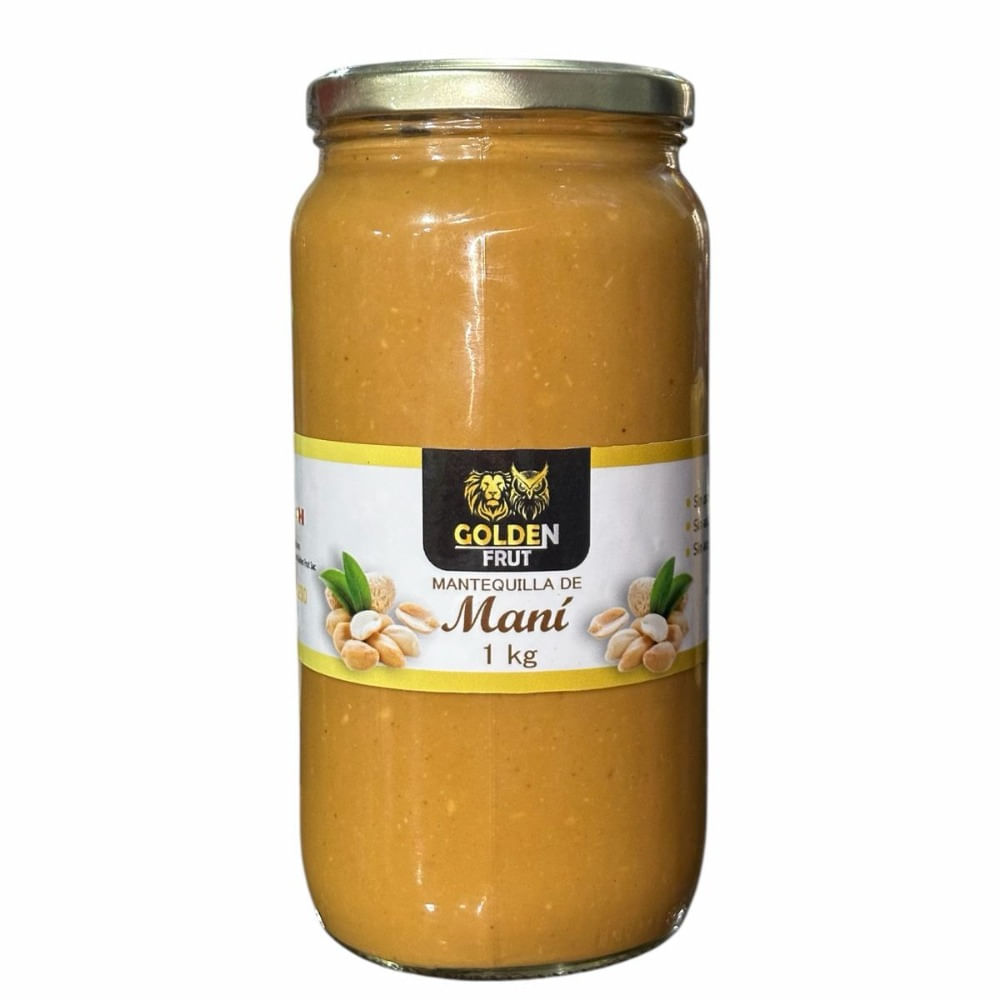 MANTEQUILLA DE MANI 1KG GOLDEN FRUT