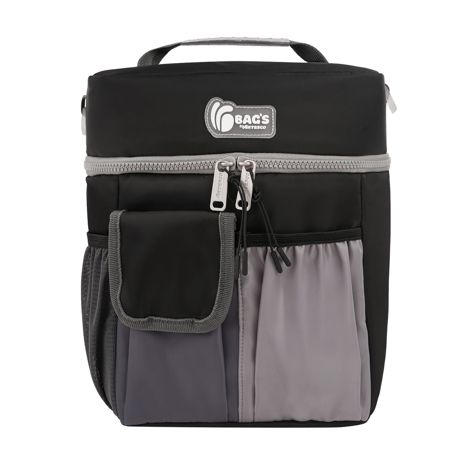 Lonchera Artesco Teens Gris/Azul