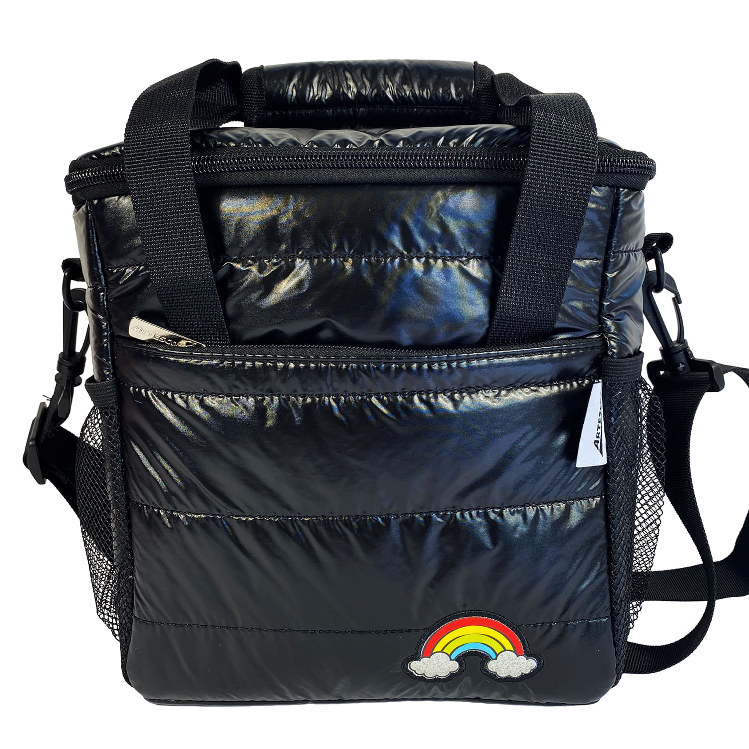 Lonchera Artesco Teens Puffer Rainbow