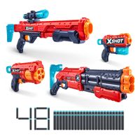 Pack X4 Lanzadores X-Shot Ultimate Shootout