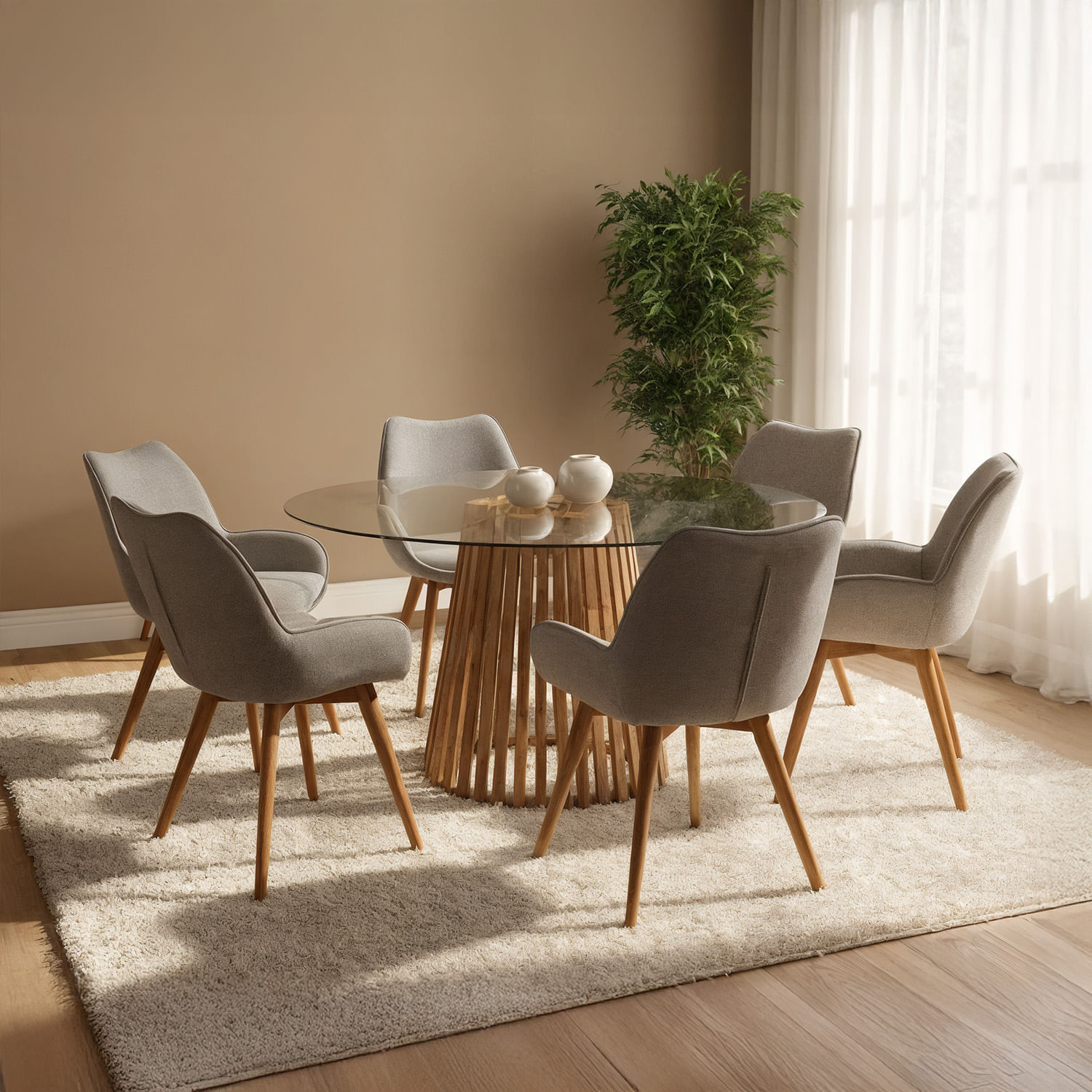 Juego De Comedor Isabella 6 Sillas