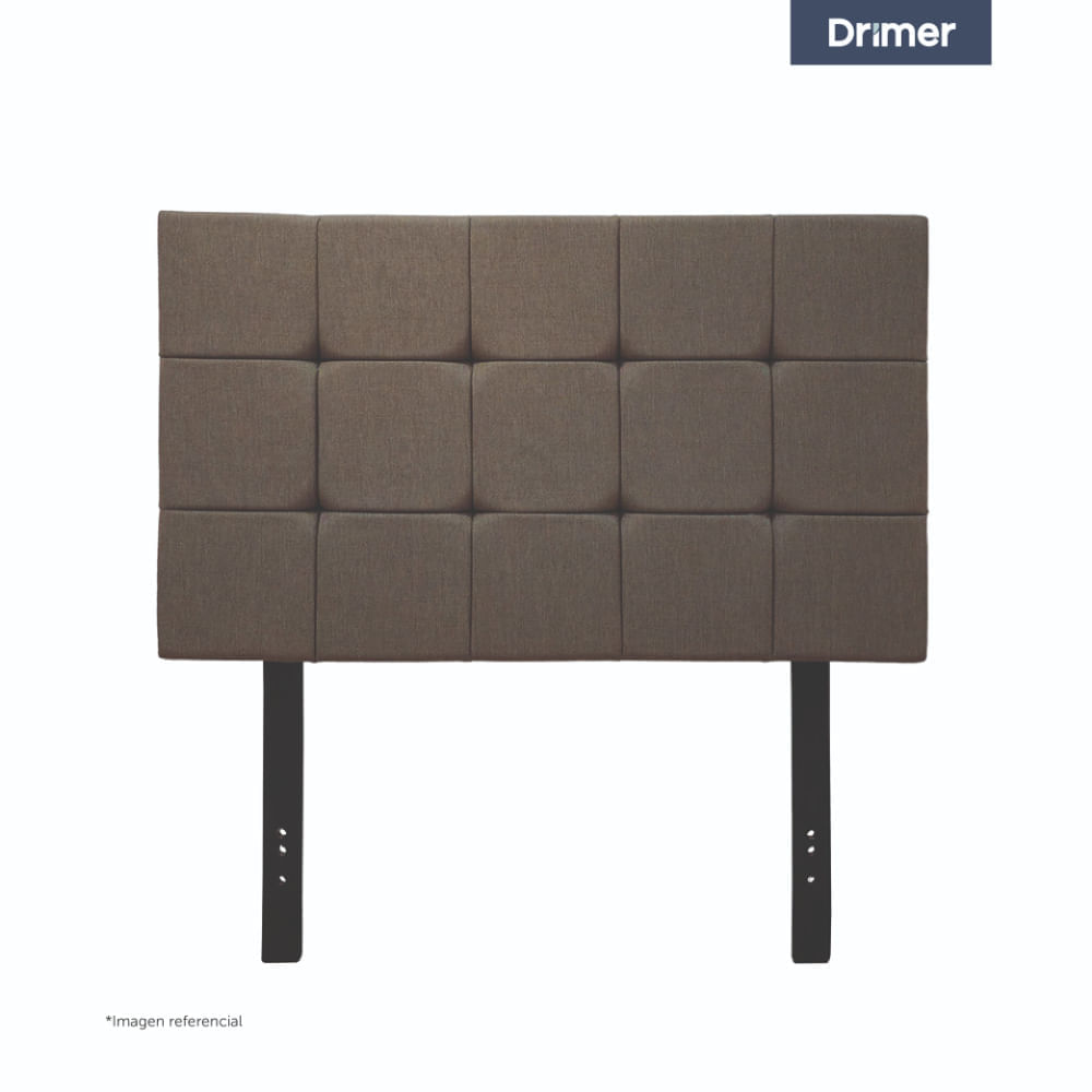 Cabecera Cuadros 2 Plazas Beige Vivid