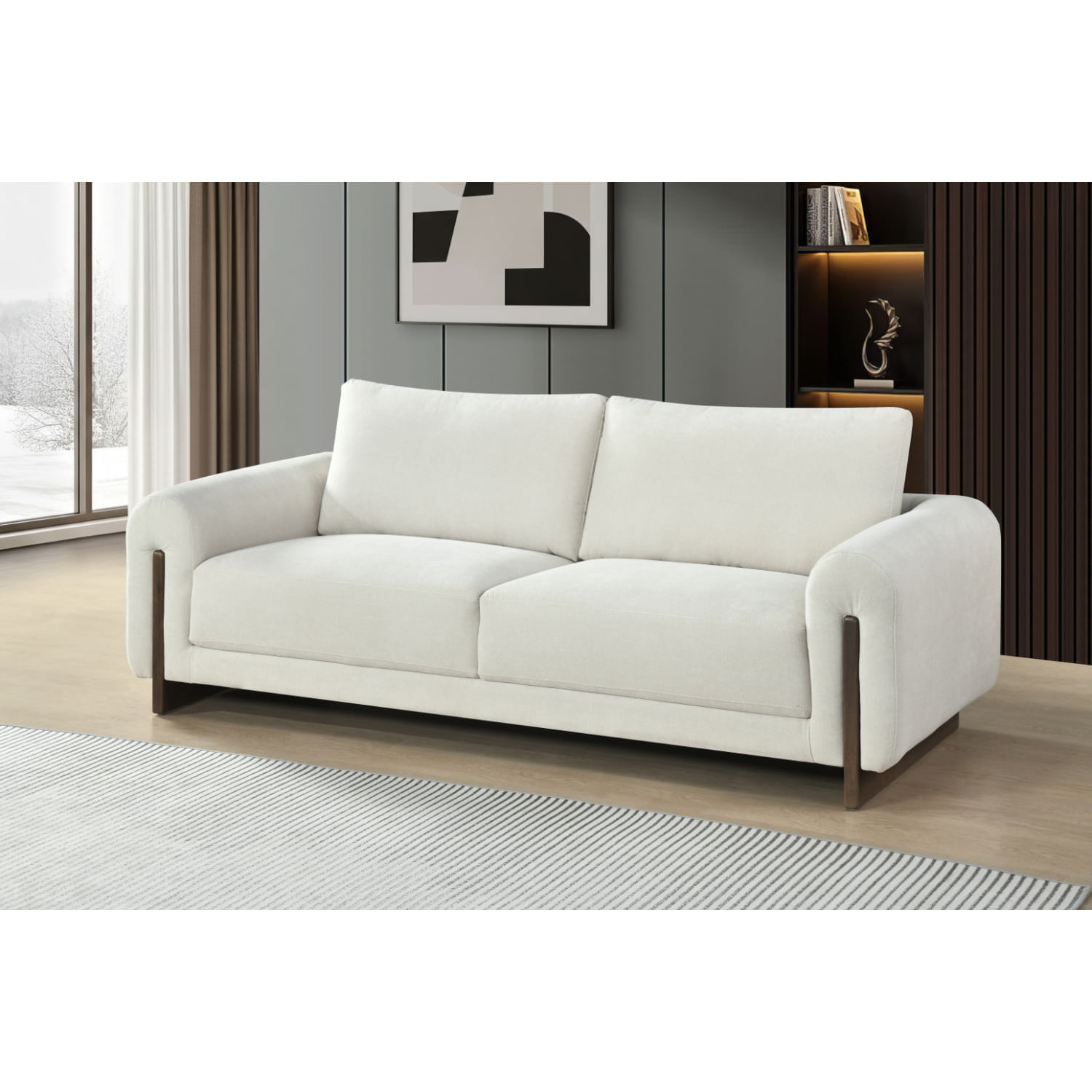 Sofa Venecia 3 Cuerpos Beige