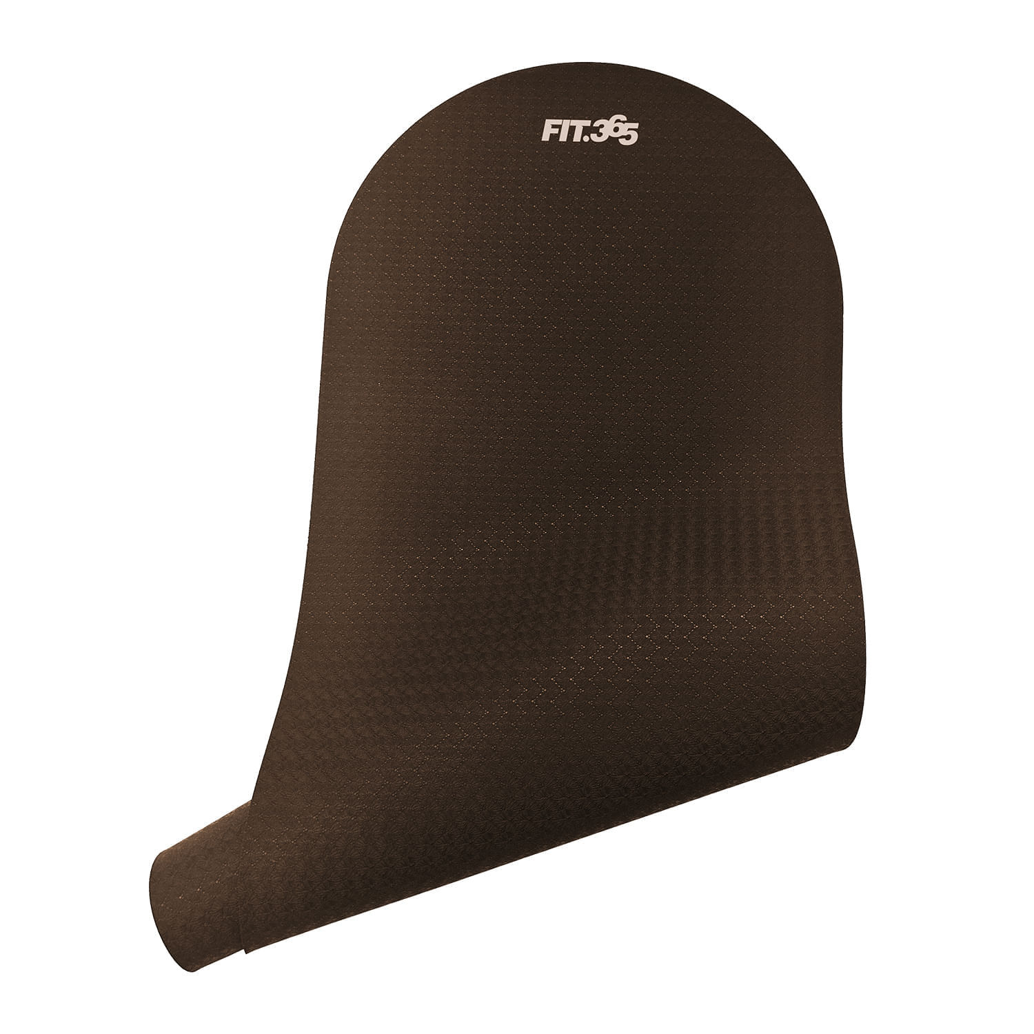 Mat De Yoga Pvc Con Textura 6Mm Fit.365 Marrón