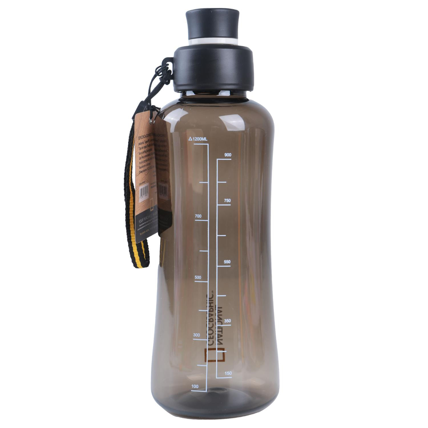Botella Hidratación 1200Ml National Geographic Bpng17 Negro