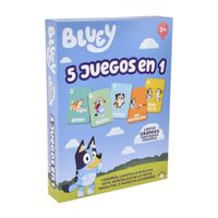Juego De Cartas Bluey 5 Juegos En 1
