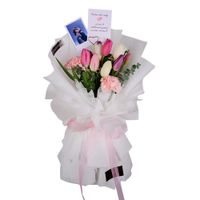 Ramo Margot -  tulipanes - San valentin