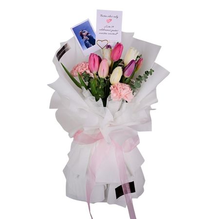 Ramo Margot -  tulipanes - San valentin