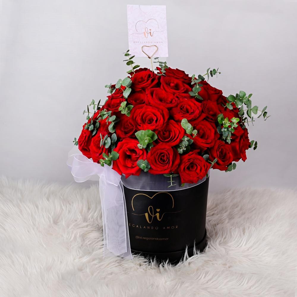 Box de 50 rosas - San valentin - Rosas rojas
