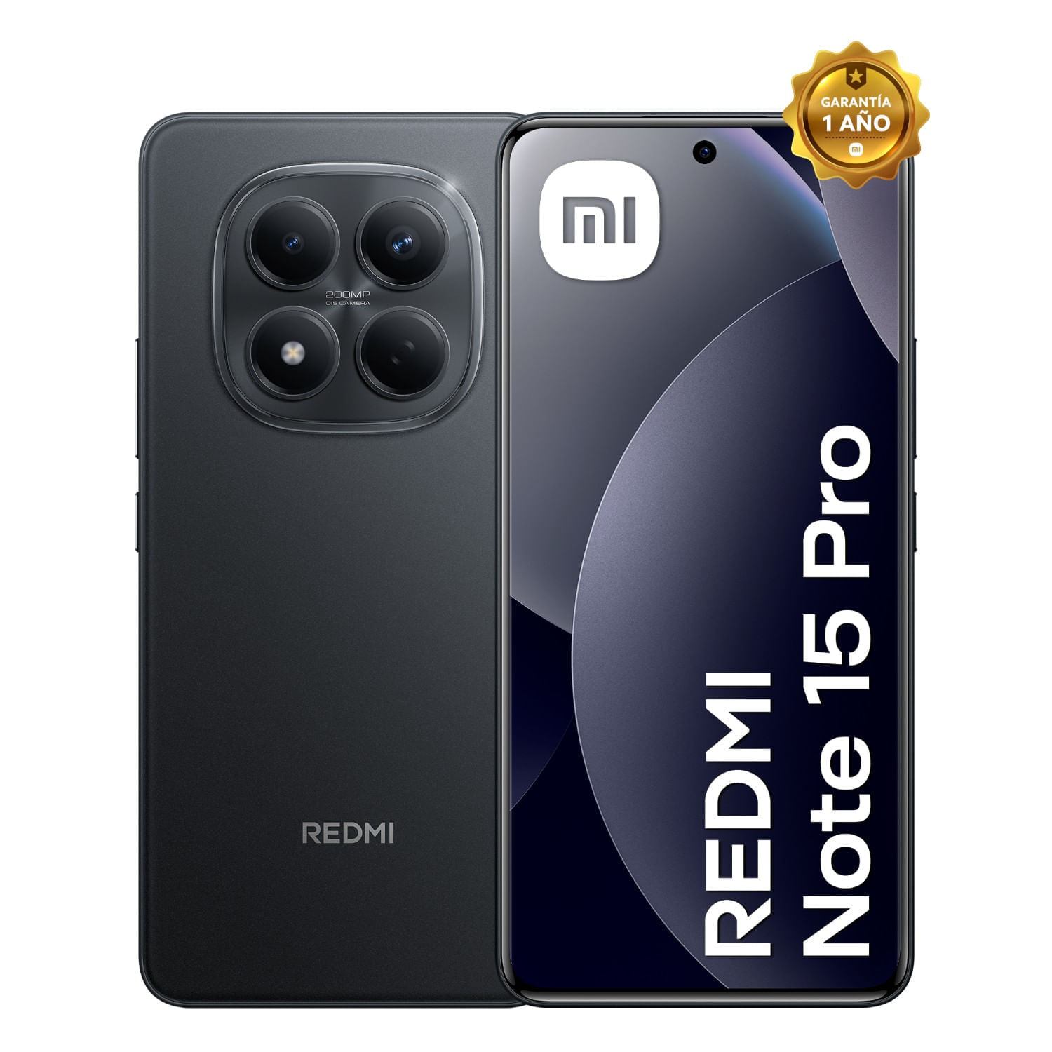 Celular Redmi Note 15 Pro Black 8G RAM 256G ROM