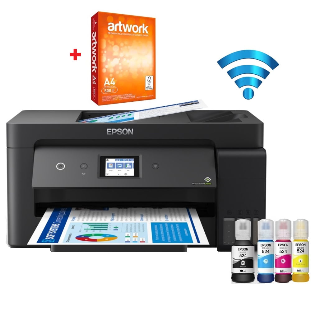 Impresora Epson L14150 Multifuncional Fax Wi-Fi USB Ethernet