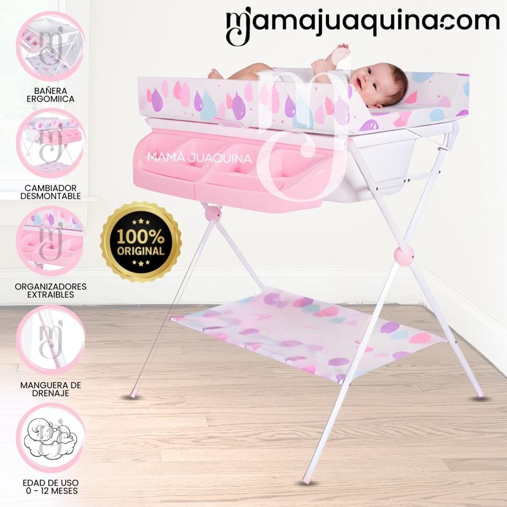 Bañera Cambiador EILLEEN Edición Limitada Dark Pink