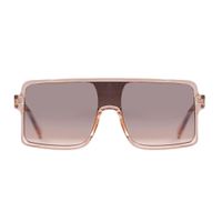 Lentes de sol cuadrados grandes con lunas marrón modelo - Chrome Campers Blinders