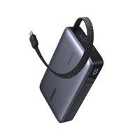 Cargador Portatil Ugreen 20000 Mah 67w Con Cable Integr. PB550 - Gris