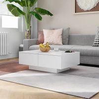 Mesa de centro Moderna Amerika Color Blanco TU MESITA