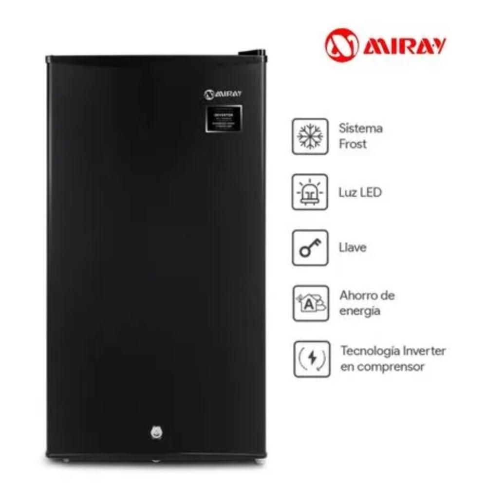 Frigobar-Refrigeradora RM-93M Negro 93L