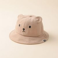 Sombrero Osito Orejón 48cm para Bebé de 6 a 12 meses - Beige